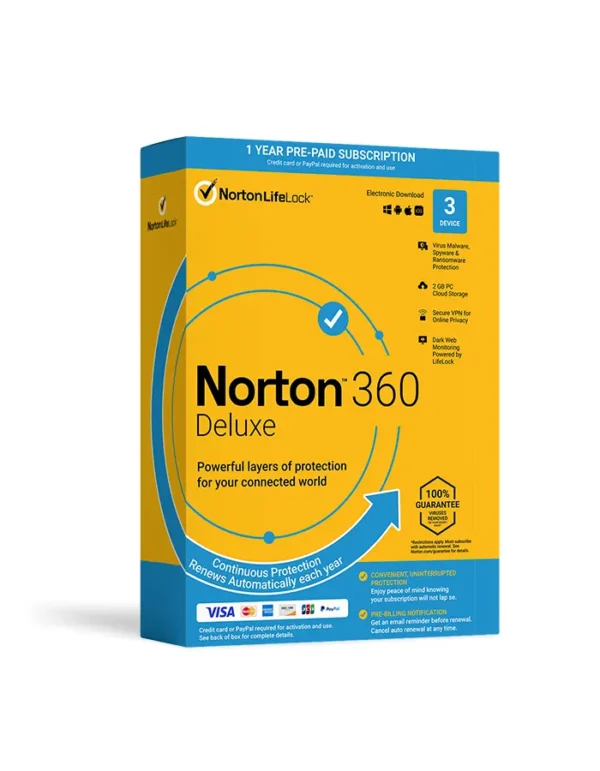Norton 360 Deluxe 3 Devices